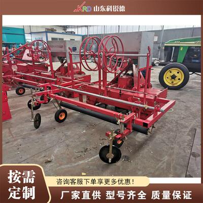 覆膜起垄一体机 Ridging and Film Mulching 打铺膜打孔设备