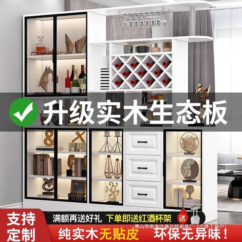 实木玄关柜鞋柜一体入户门厅柜客厅欧式装饰柜进门屏风隔断柜酒柜