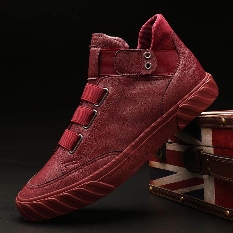 正品男鞋春季2025新款鞋商务士休闲鞋春秋男软款底软面加绒棉男皮