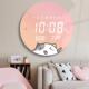 网红挂钟可爱儿童钟表客厅家用时钟卧室静音挂表夜光挂墙现代简约