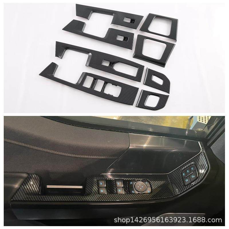 22猛禽F150玻璃开关汽车内饰改装 适用福特F150扶手车窗升降按钮M