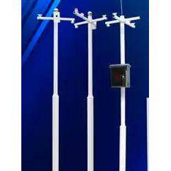 监控摄像杆监控电线杆户外3.4米5.6米支架监控镀锌电线杆防风定制