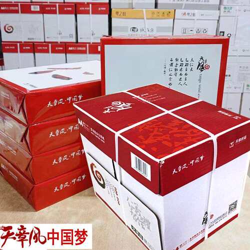 广东包邮风复印纸a480克打印白纸优质办公用纸学生用纸整箱