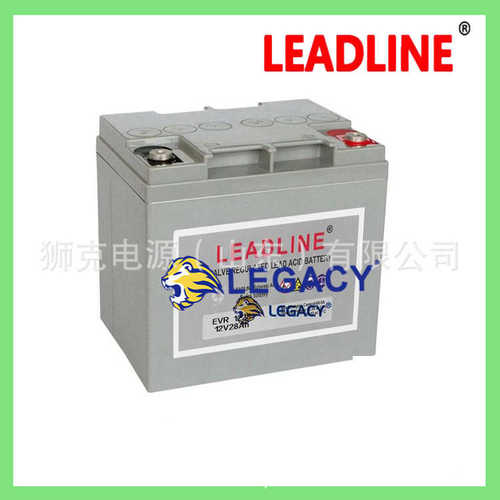 LEADLINE蓄电池EVR1224太阳能风能通讯/通信基站12V24AH电瓶