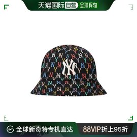 韩国直邮MLB 男女同款 彩虹 MONOGRAM 棒球帽 平沿帽子 32CPH41