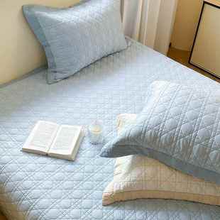 轻莱奢面赛尔天双丝床单盖2025新款 高端单人榻榻米夹L11棉床三件