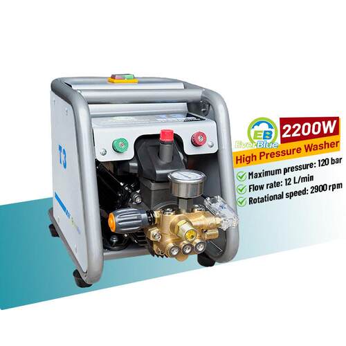 亿路洁220C大功率压洗车机2200W家用商用120bar清洗机清洁机
