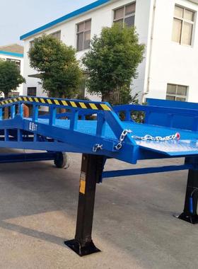 移动液压登车桥集箱卸平装台登装车桥式 液压卸货平 AXO登车桥