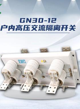 电气GN30-12/4000A户内高压交流隔离开关12kV隔离刀闸