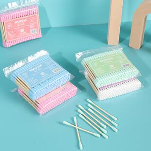 Dual-head cotton swabs, ear cleaning cotton swabs, multi-pur