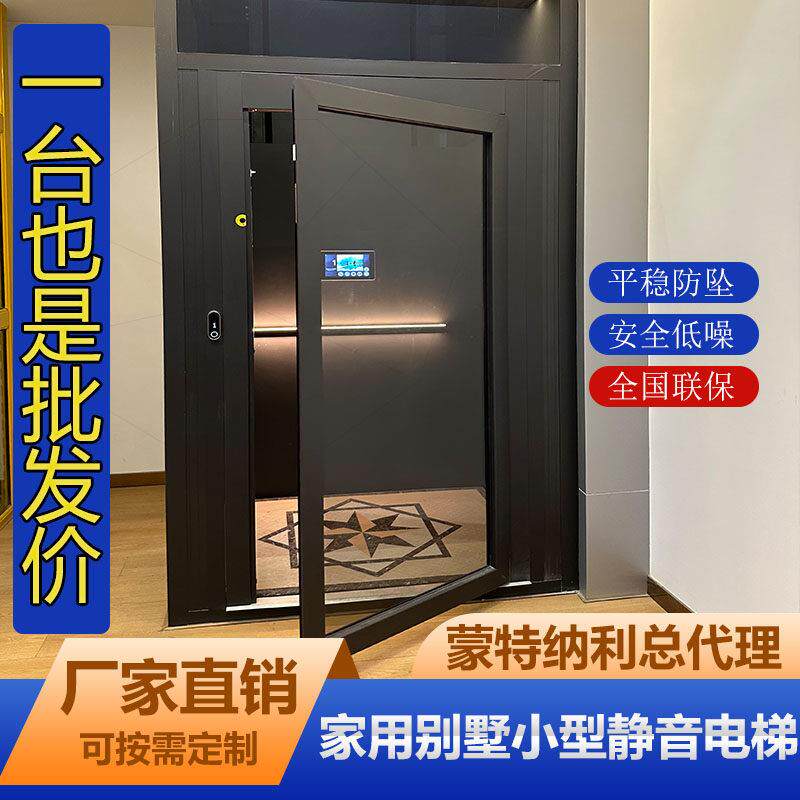 家用别墅电梯龙门曳引电梯复式阁楼观光电梯二三层升降电梯