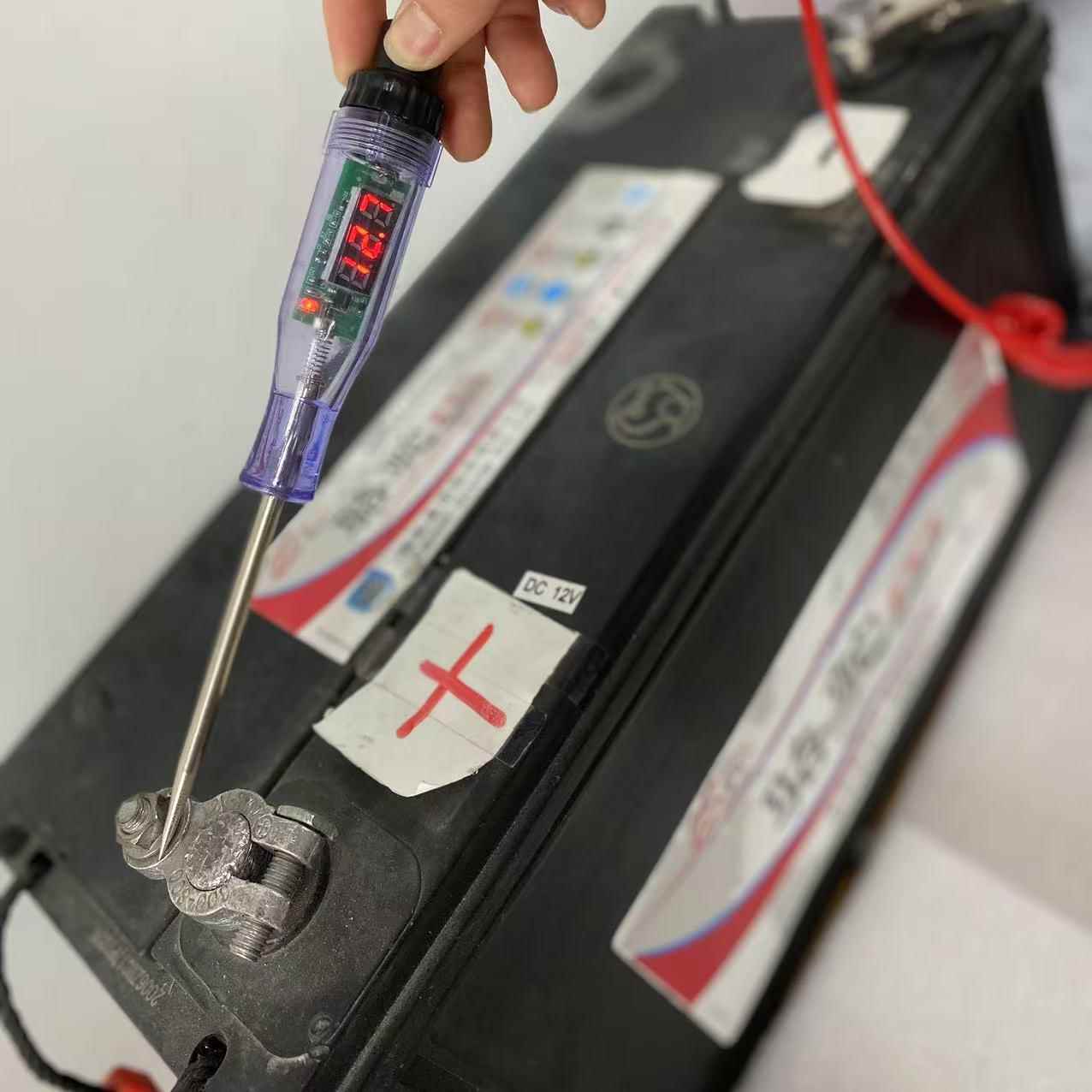 汽货测电笔主板电工试灯5v-120v电笔芯显示器数显测电笔通用