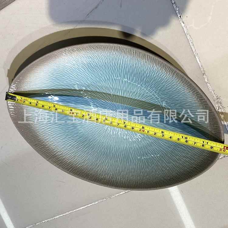 创TIB意款盘12寸色釉金元宝碗简约纯白陶陶瓷餐具异形瓷盘水果沙