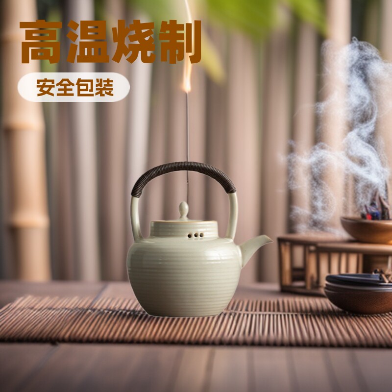 围炉煮茶壶罐罐茶烤奶茶侧把壶碳火煮茶炉明火干烧家用煮茶器室内