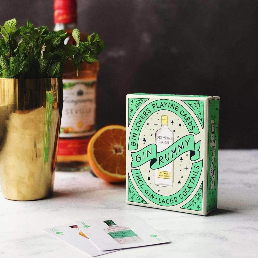 威士忌金酒鸟类爱好者扑克牌 英国进口 艺术游戏卡牌纸牌创意礼物