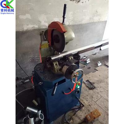不锈钢锯片可旋转切管机 无毛刺方管圆管切割机 台式金属圆锯机