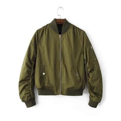 Women's thin flight jacket jacket for women