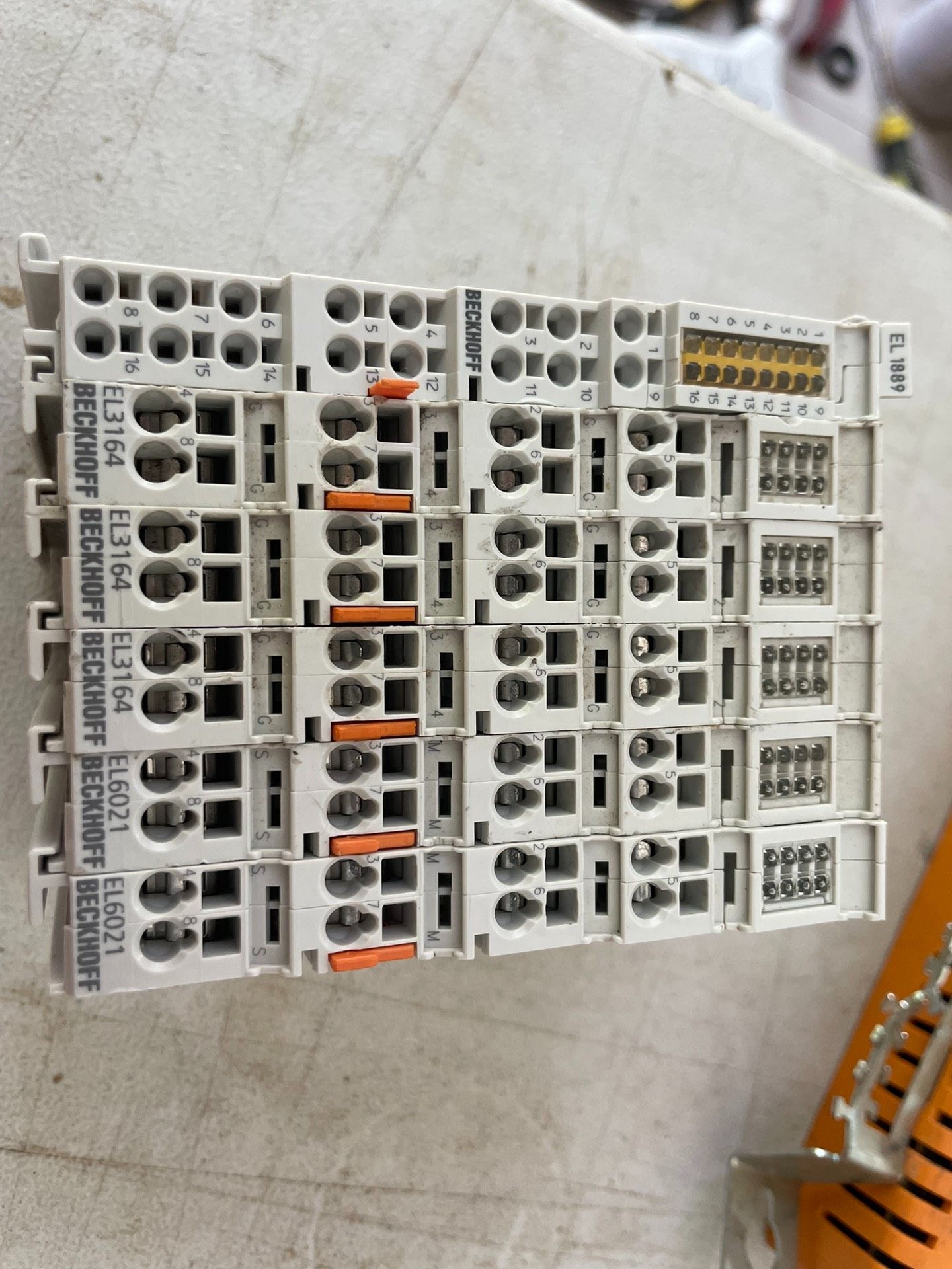 倍福模块EL3164，拆机货，图片是实物拍摄的，成色如图，有