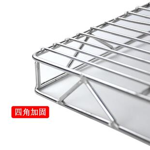 肉猪肉架子晾不A011LQJ0钢摆置肉锈架卖鸡鸭网架放凉网片篦子物架