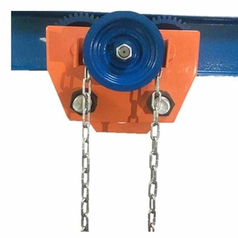 手推跑车0.5/1/2/3/t吨工字钢滑车起重滑轮手拉电动葫芦单轨行车1