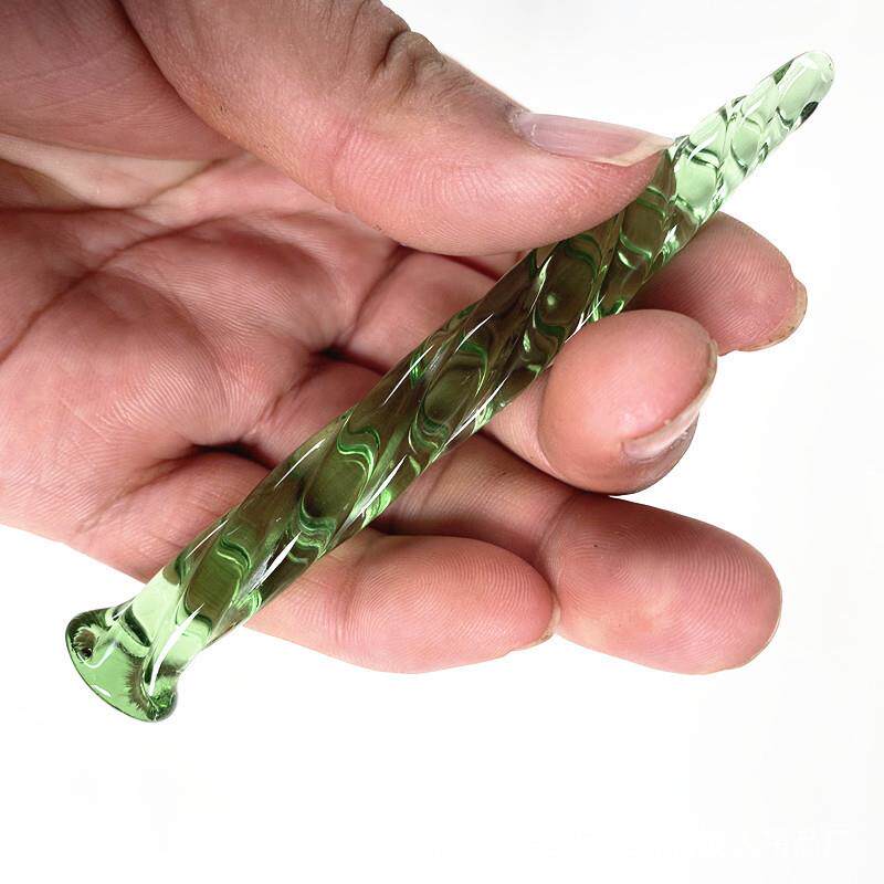 玻璃臀部棒冰火耐高温棒按摩棒眼棒保健器具按压器具男精美器具精