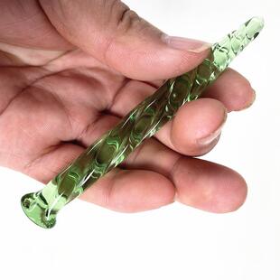 玻璃臀部棒冰火耐高温棒按摩棒眼棒保健器具按压器具男精美器具精