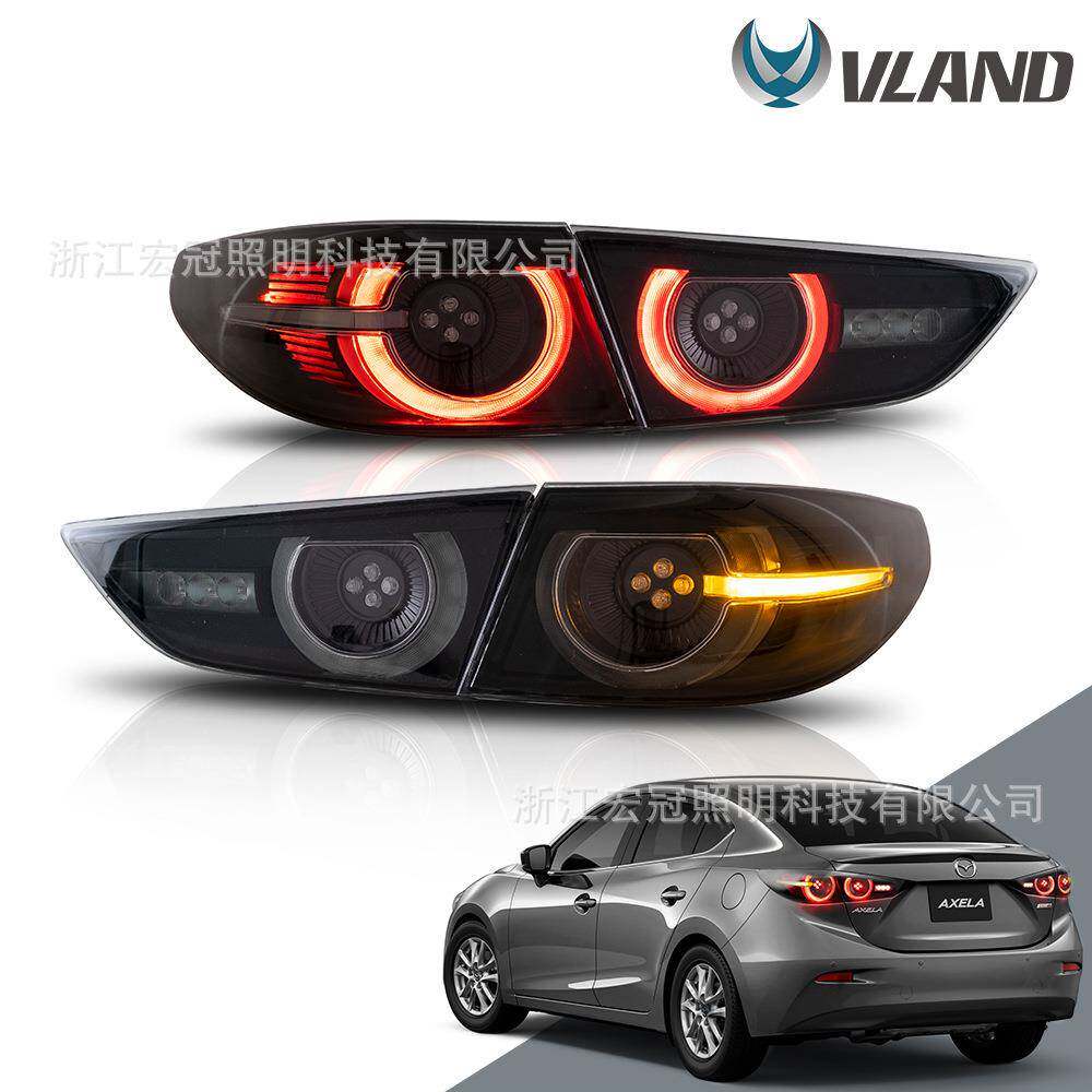 改装尾灯适用19-21马自达昂克赛拉Mazda 3 Axela雾灯汽车尾灯总成