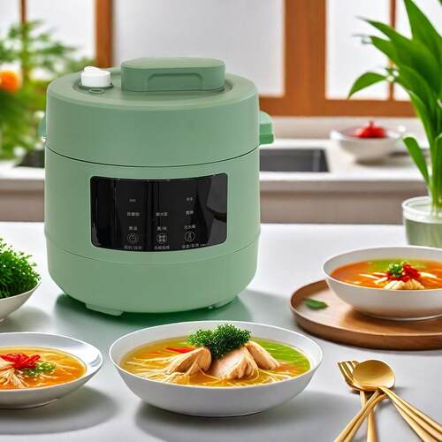 爆款迷你2L宿舍家用多功能煲汤炖锅煮高压力锅电饭煲智能预约功能