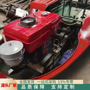 旱式两用机耕水船旋水耕机 深水田船旋耕机 田烂泥田深泥旋QJG耕