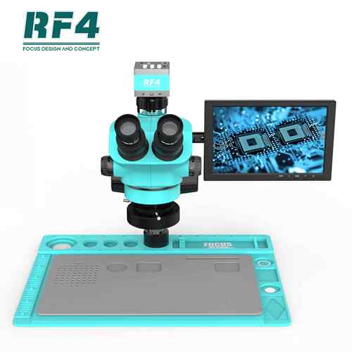 电子手机维修显微镜RF7050TVD2-2K视频检测放大镜带10寸显示器