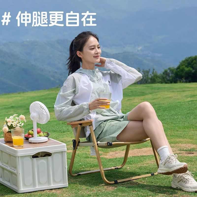 便携克米特椅折叠靠背户外休闲椅子写生钓鱼沙滩椅露营烧烤椅加厚
