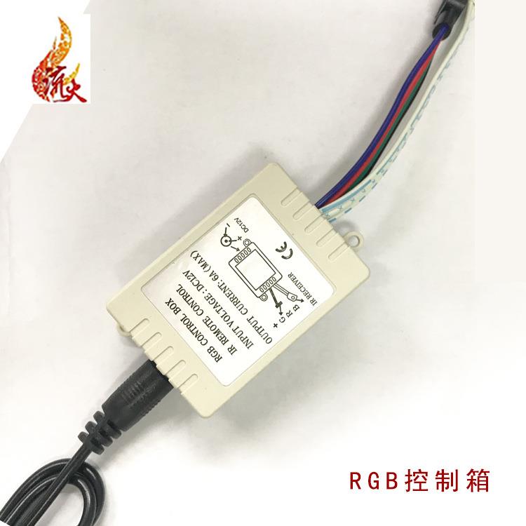 厂家直供汽车LED 5米3528软灯带60灯 12V防水滴胶RGB遥控软灯条