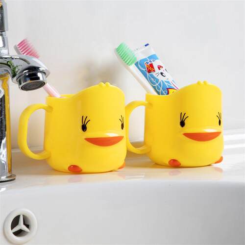 Creative Children's Toothbrush Cup - Little Yellow Duck Cup,