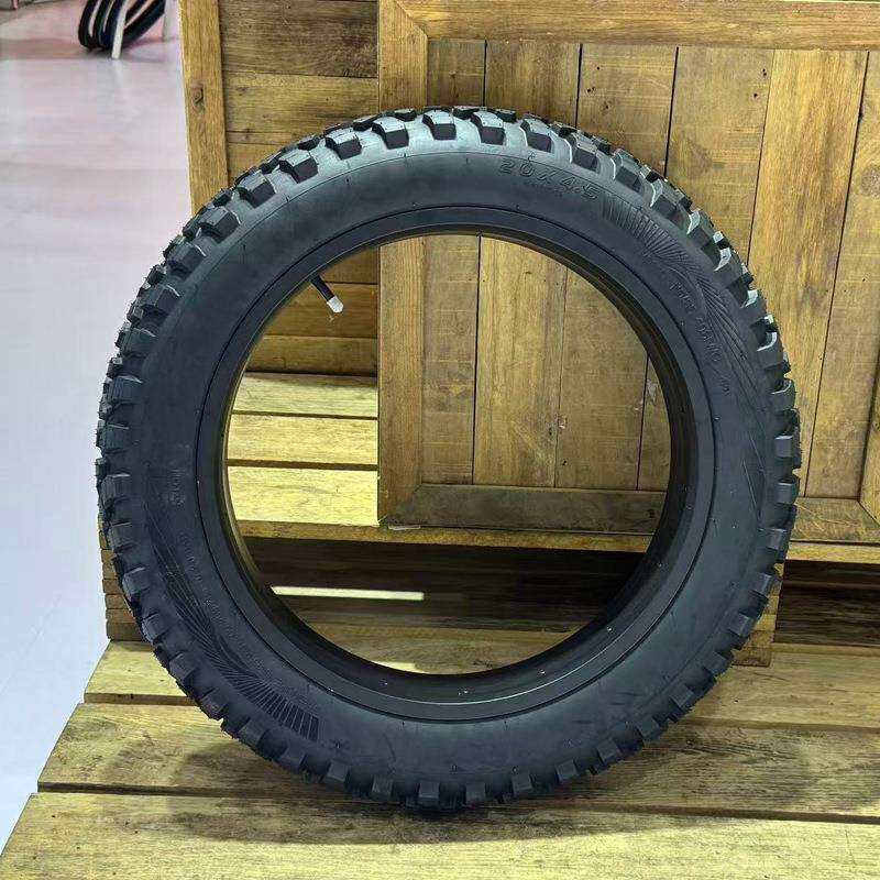 朝阳轮胎20x4.5外胎20寸加厚越野胎20x4.0/4.9内胎里外带雪地车