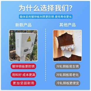 极狐充电桩保护箱阿尔法s专用户外防雨罩家用新能源配电箱立柱t