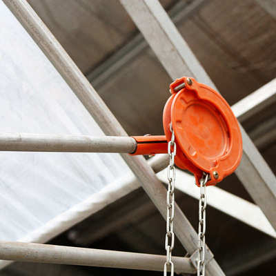 顶用卷膜器 大棚用配件现货 大棚顶用倒链卷膜器  温室卷膜器