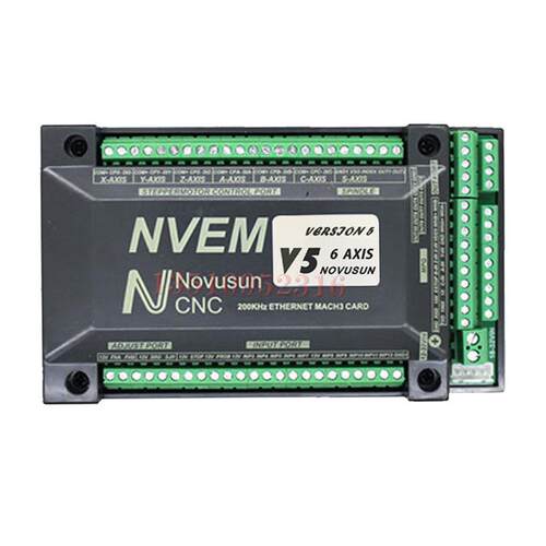 NVEM MACH3以太网控制器升级3轴/4轴/ 5轴/6轴CNC运动控卡