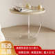 北欧轻奢亚克力茶几奶油风客厅沙发角几透明简约艺术边几厂家批发