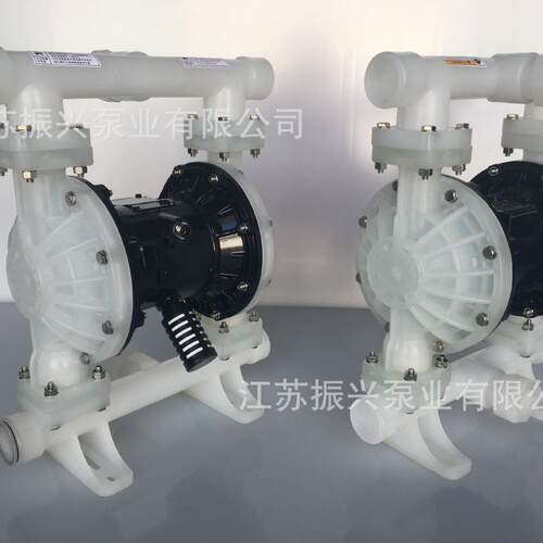 工程塑料不锈钢气动隔膜泵铸铁QBY隔膜泵PVDF钢衬氟塑料自吸泵