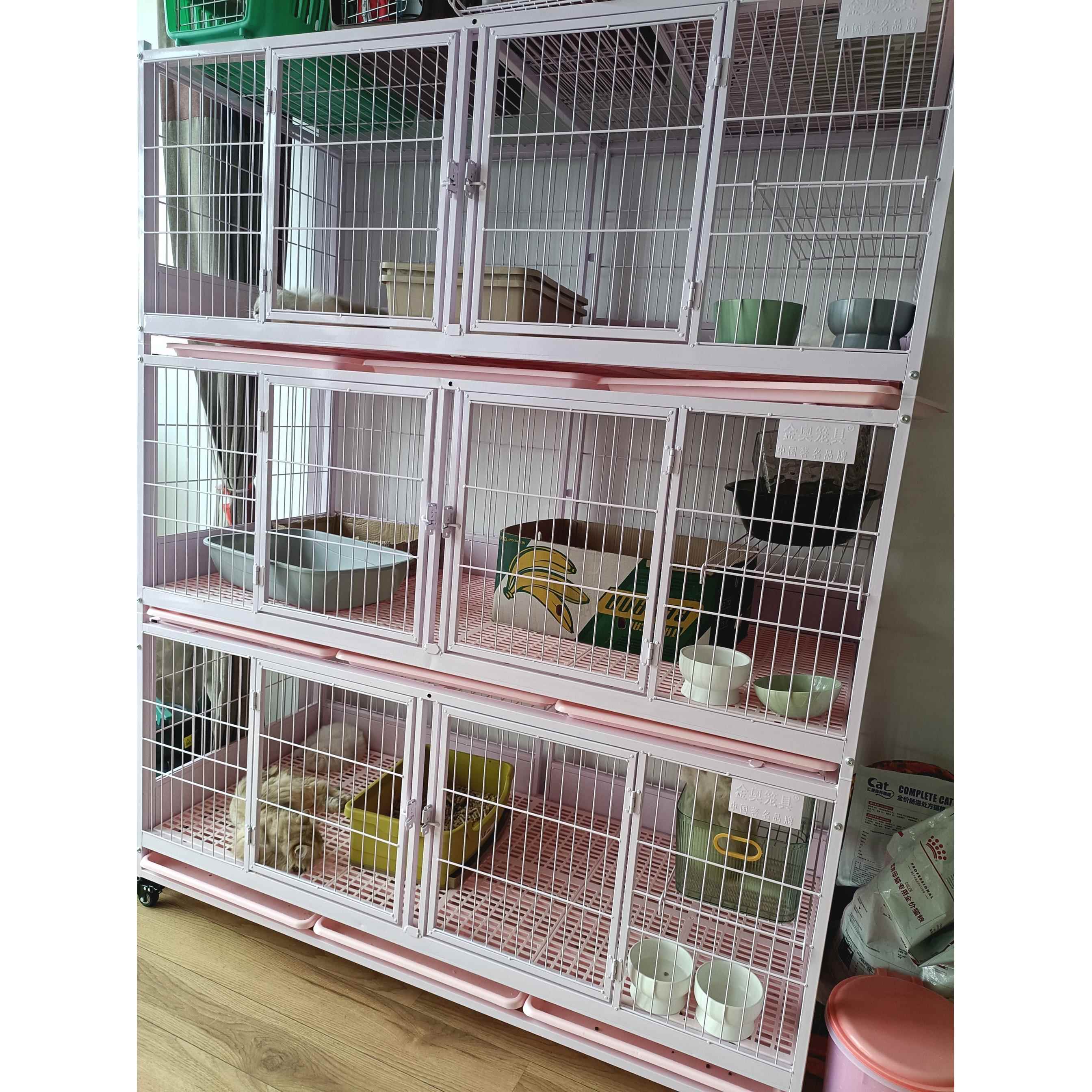 采购产品金澳新垫猫笼，宠物笼，猫笼，宠物店，猫舍，寄养展示，
