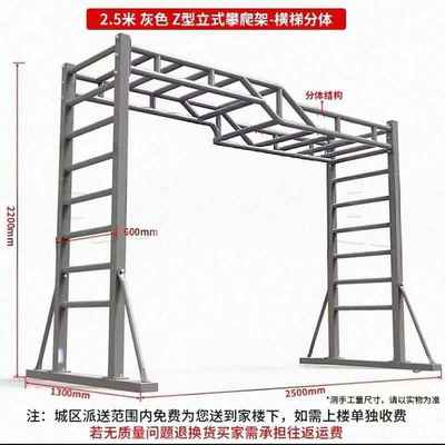 新款室云梯双杠家用单健身器材攀岩墙引体向体能上训练攀爬架肋内