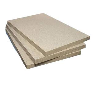 保温隔热耐火板壁炉用蛭石板建筑电解炉耐高温防火蛭壁炉隔热