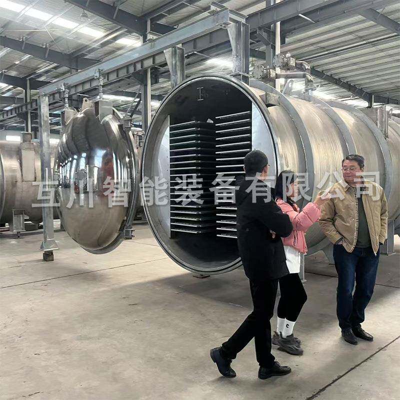 大型果蔬类真空冻干机草莓真空低温冷冻干燥机香蕉片冻干机