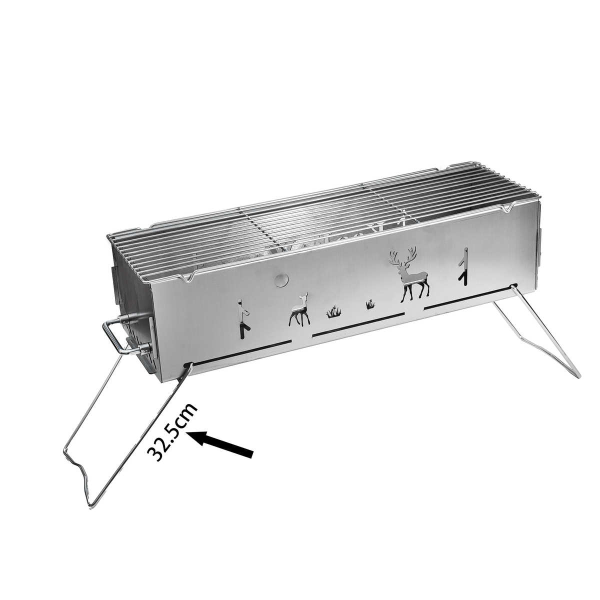 烧烤304烤公分加厚60烤炉不锈钢特大号烧204不锈钢烧烤界架网王