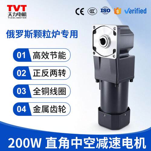 跨境专用生物质炉专用200W直角速电机6IK200CU-C6RC150K220