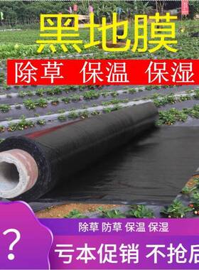 土豆可降解防除草加厚种地薄膜花生农用农业黑色种植西瓜专用地膜