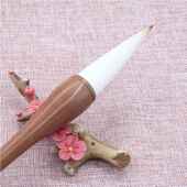 出榜锋8㎝兼毫斗笔大字书对联福寿国佛见描述字山画水花鸟毛笔