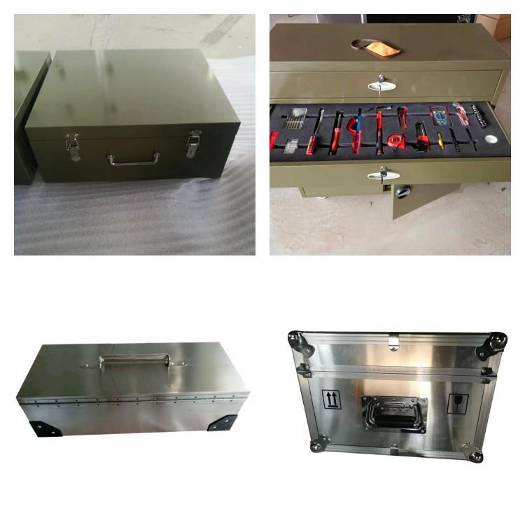 定 制不锈钢工具箱 收纳铁皮航空箱加厚金属仪器箱铝合金机箱加工