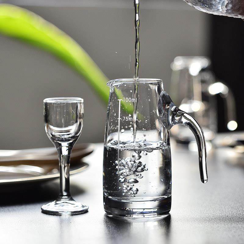 二7字壶100两分酒器用白酒杯套装具一壶一杯小一口高脚号家烈酒杯,餐饮具,白酒杯,淘宝优惠券,粉丝福利购,淘宝优惠卷