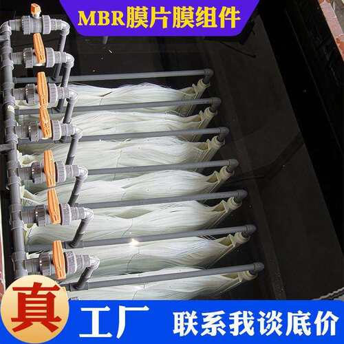 MBR膜片膜组件中空纤维帘式MBR膜片浸入式复合生物膜MBR膜